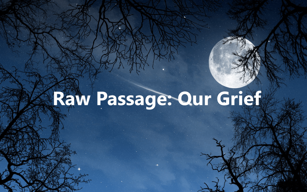 Raw Passage: Our&nbsp;Grief