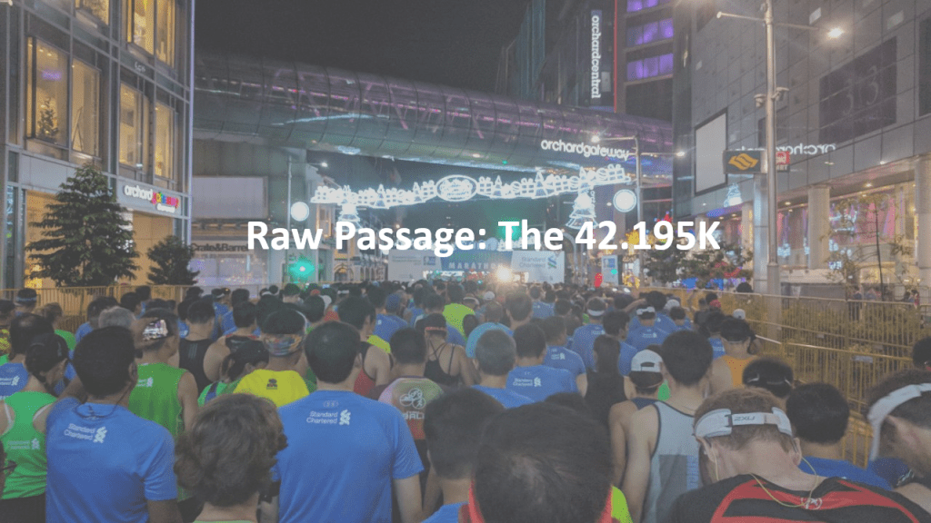 Raw Passage: The&nbsp;42.195K